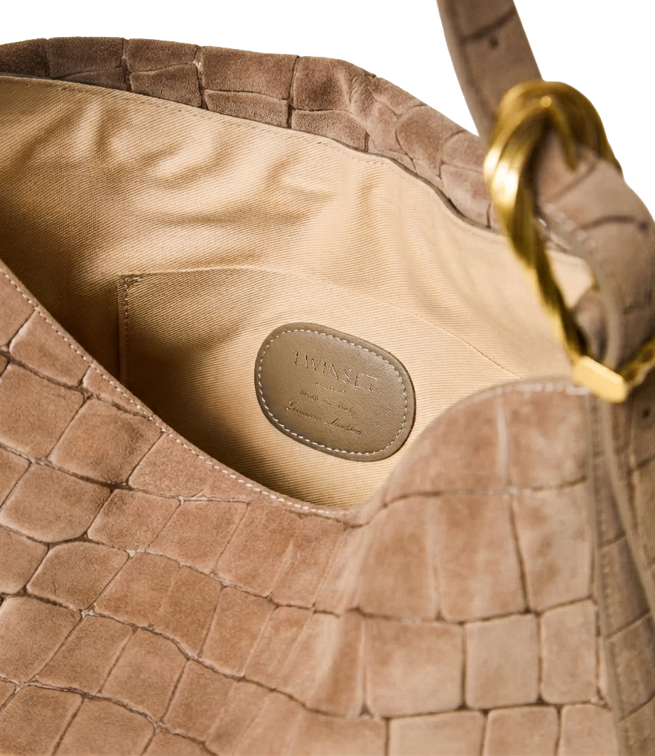 Twinset Borsa Lilian Light Taupe Donna