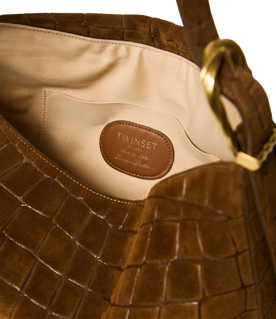 Twinset Borsa Lilian Brandy Brown Donna