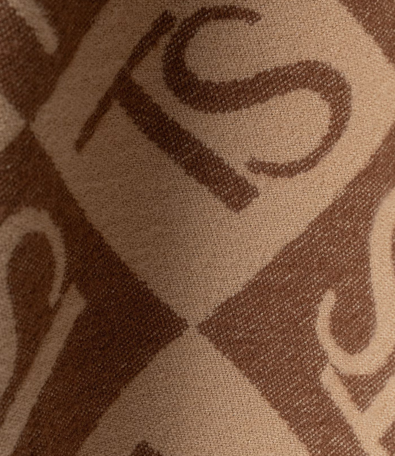 Twinset Stola Jacquard Rombi Nougat Donna