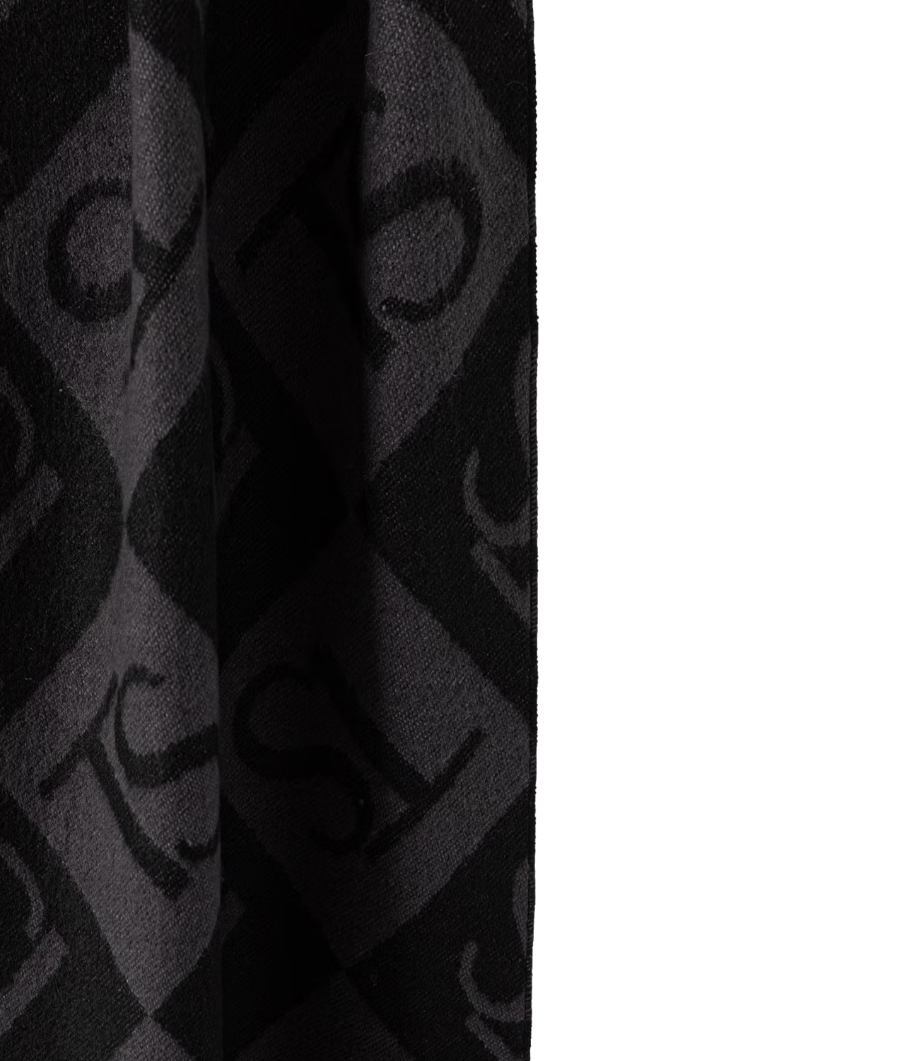 Twinset Stola Jacquard Rombi Grigio Melange Donna
