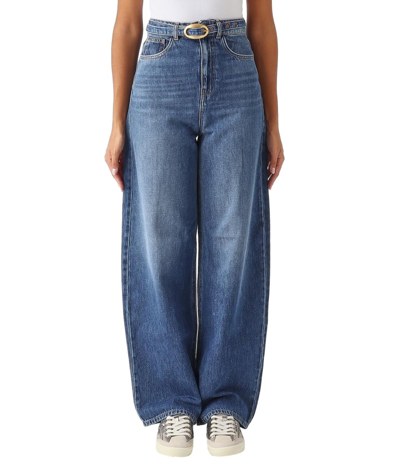 Twinset Jeans Denim Medio Donna