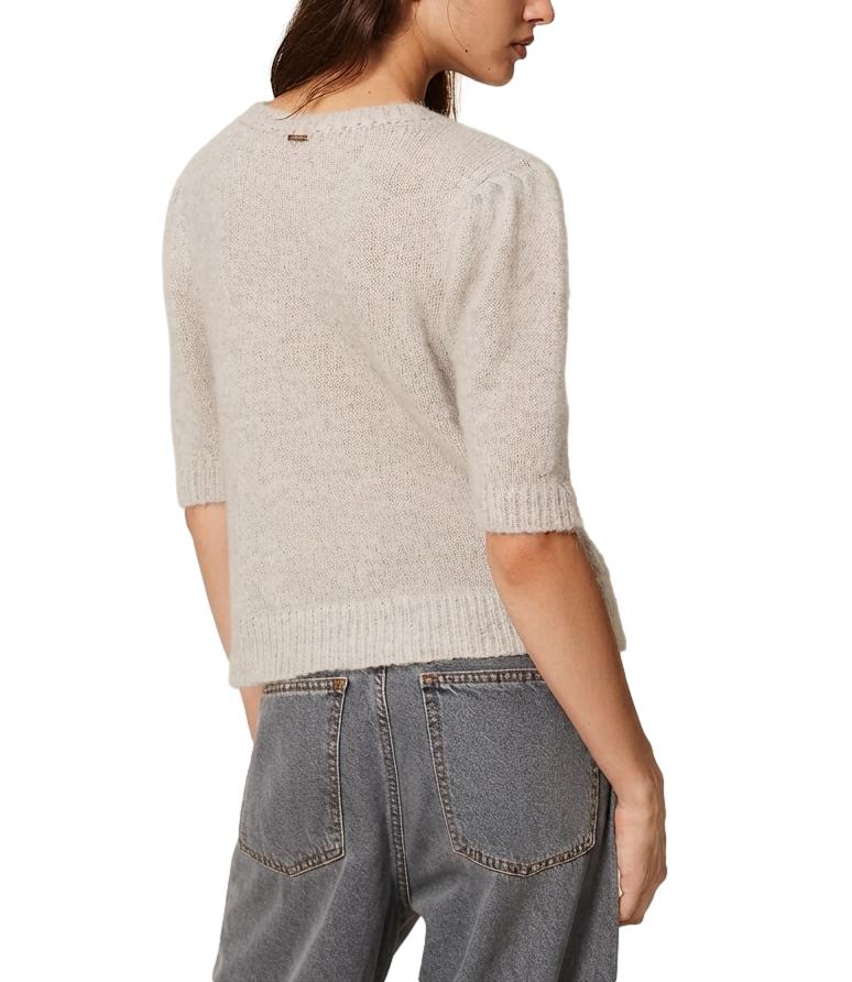 Twinset Maglia Grigio Chiaro Melange Donna