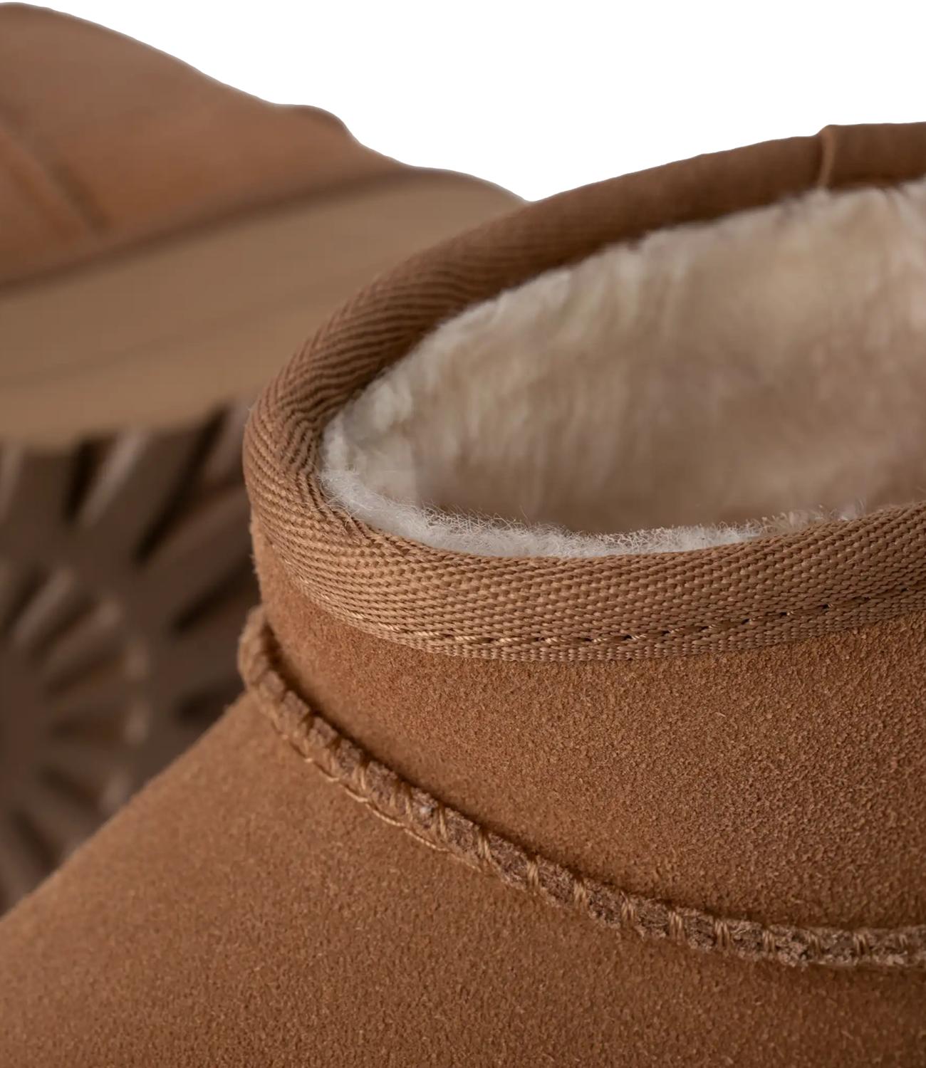 UGG Donna Stivali Classic Ultra Mini Platform biscotto