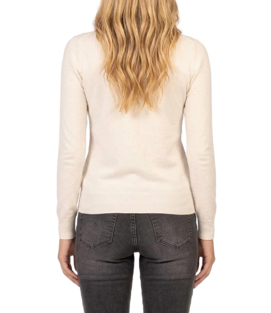 Vicolo Maglia Naturale Donna
