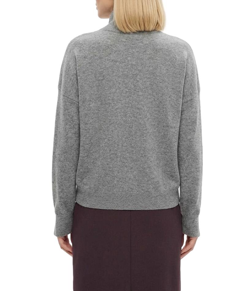 Vicolo Cardigan Grigio Melange Donna
