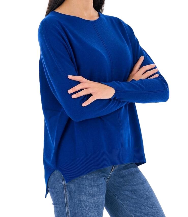 Vicolo Maglia Blu Donna