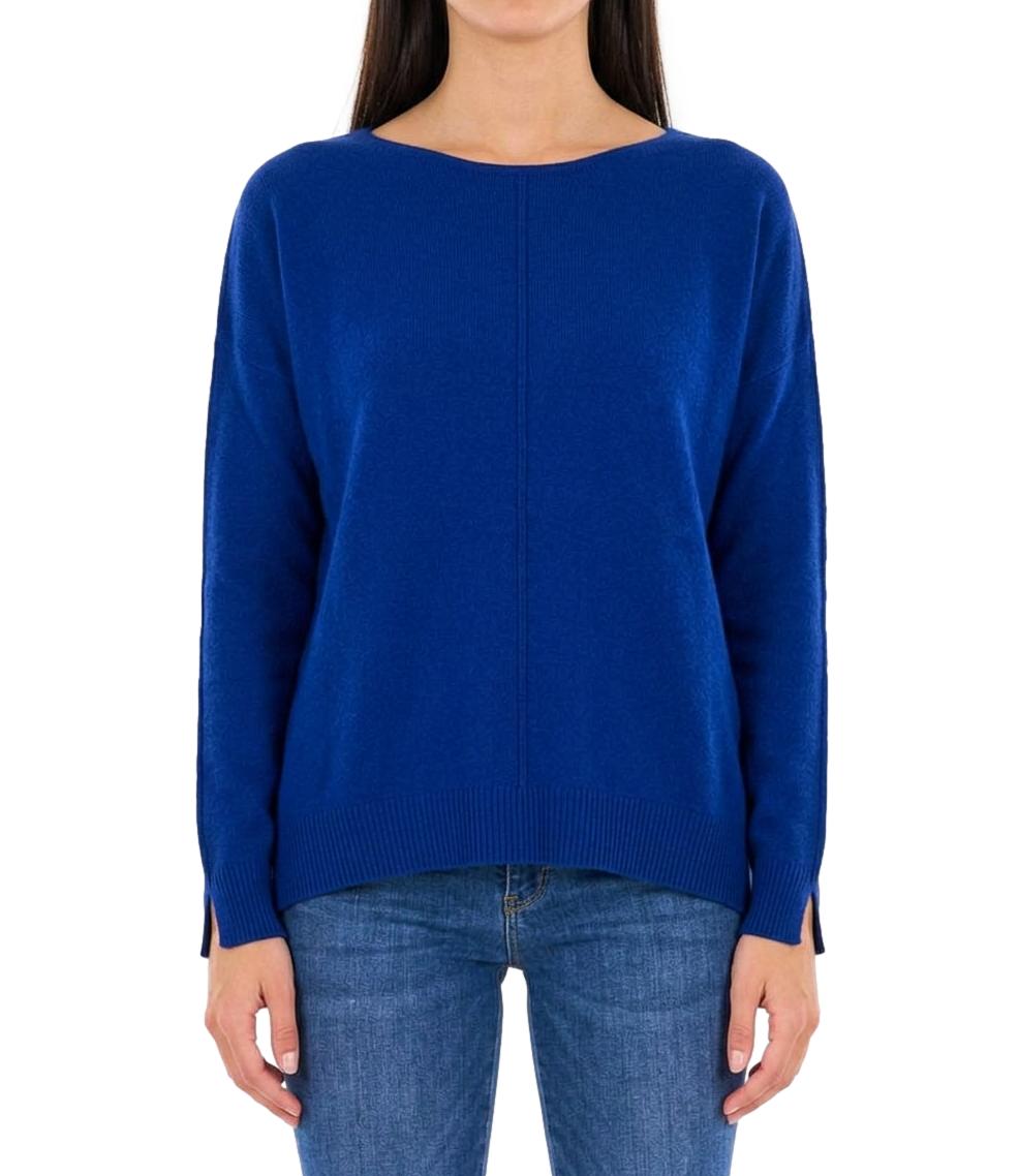 Vicolo Maglia Blu Donna