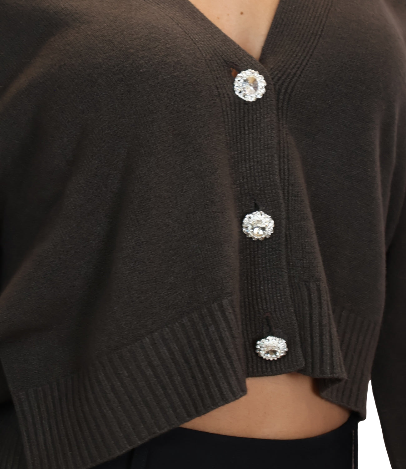 Vicolo Cardigan Army Donna