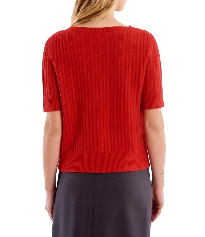 Vicolo Maglia Rosso Donna