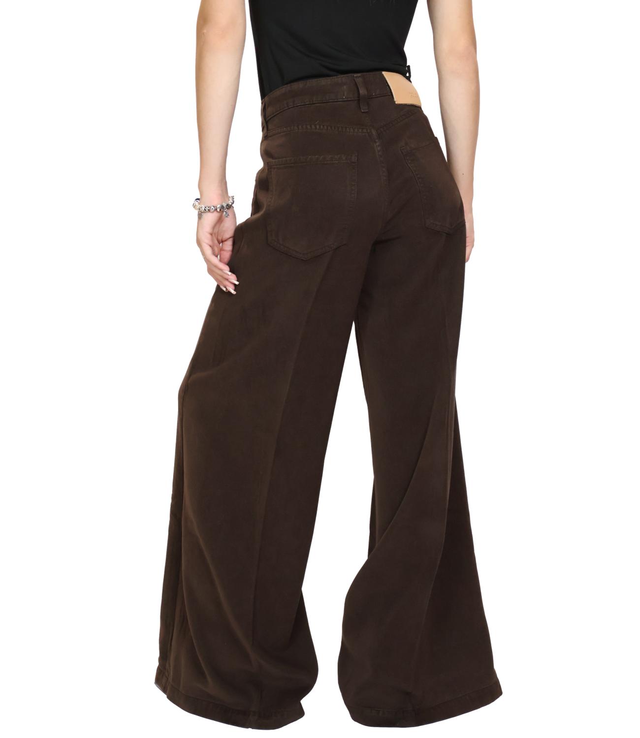 Vicolo Pantalone MADISON Marrone Fondente Donna