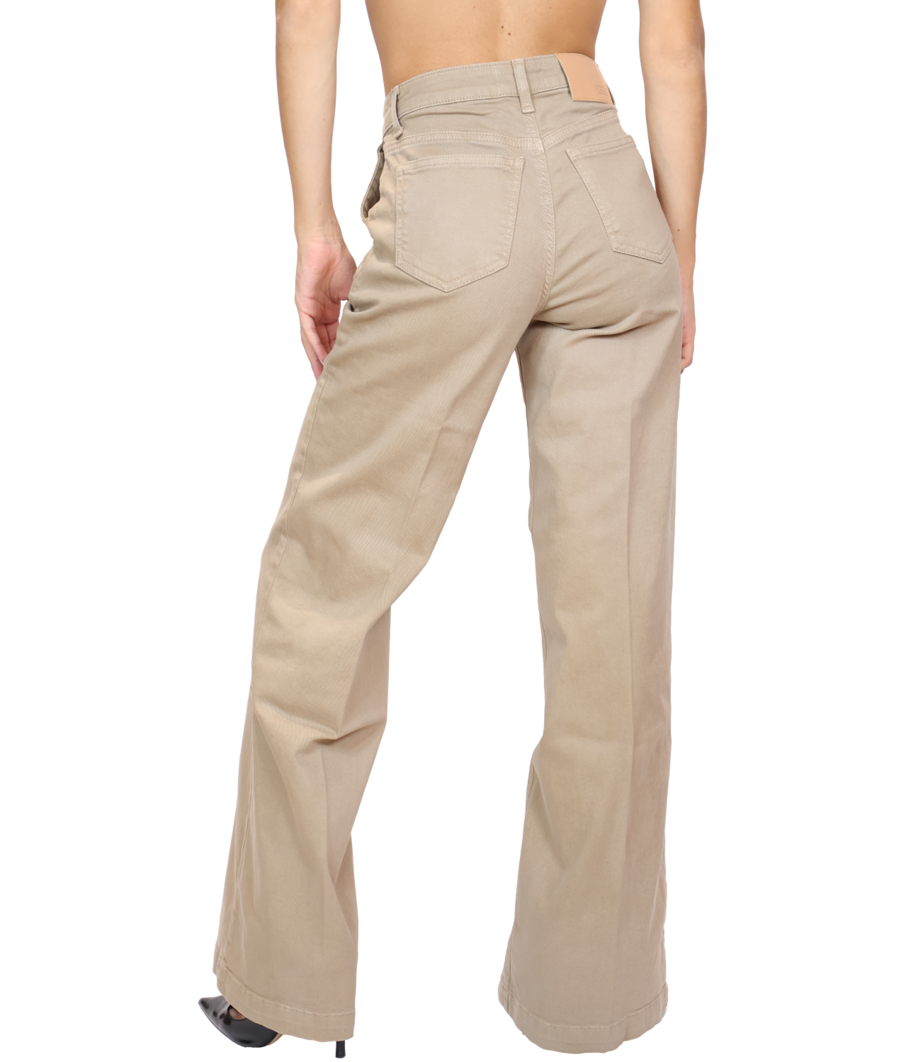 Vicolo Pantalone Elena Taupe Donna
