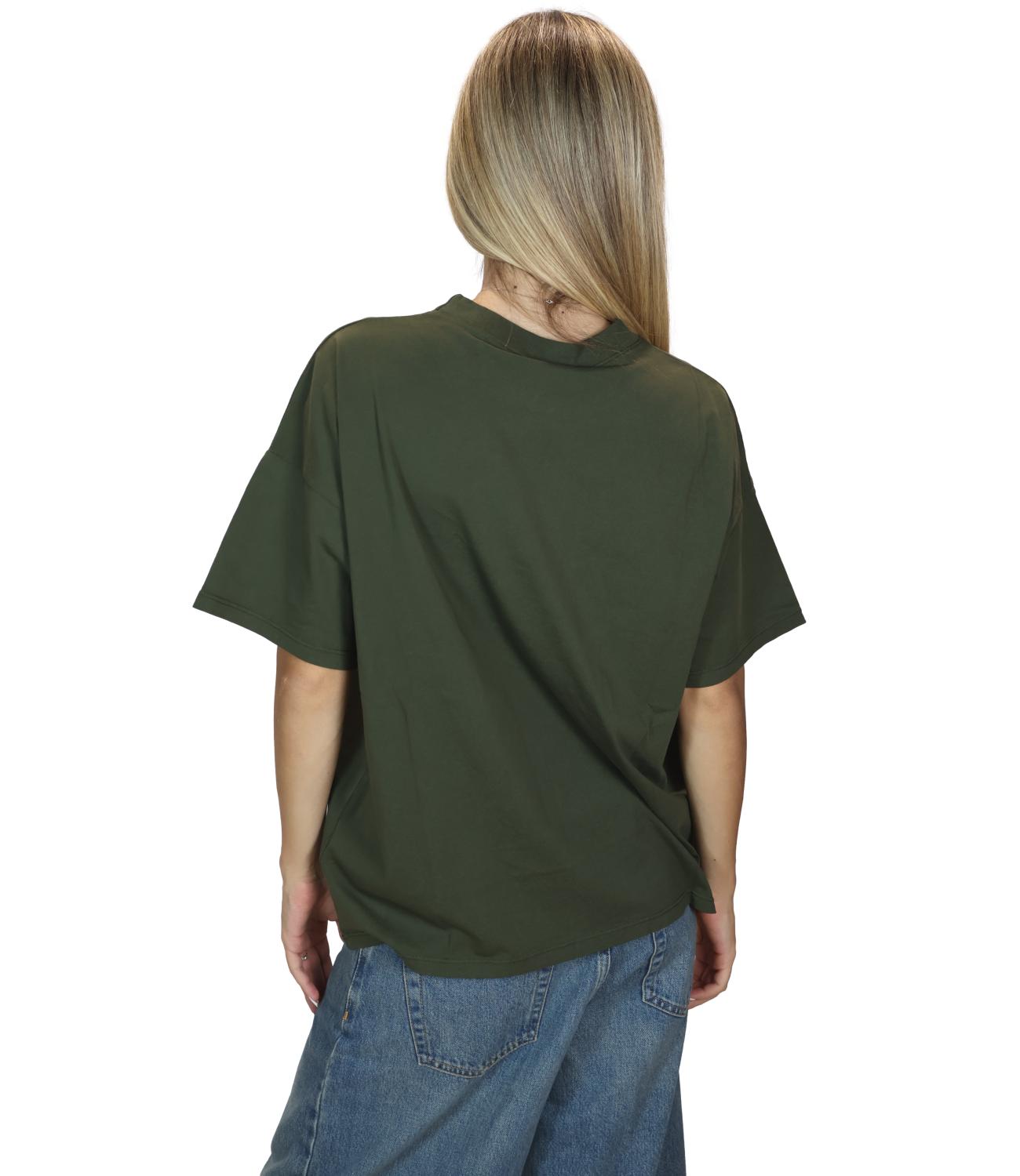 Vicolo T-shirt Militare Donna