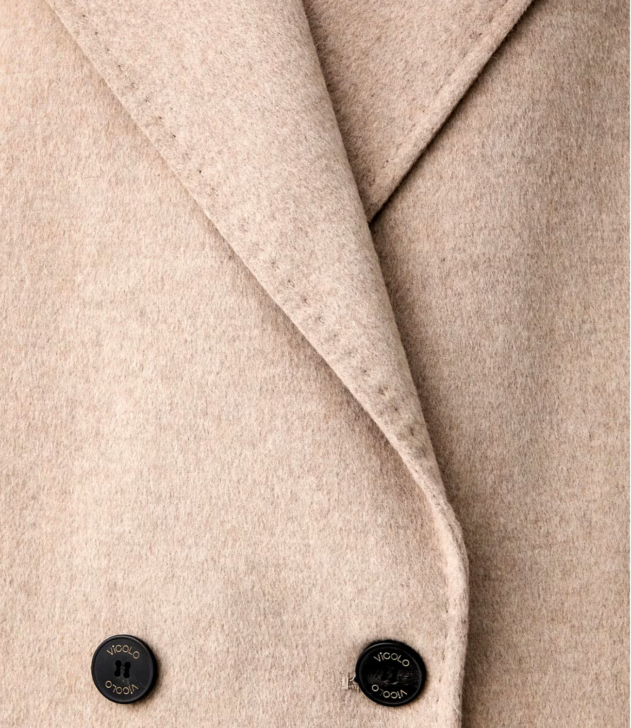 Vicolo Cappotto Tortora Donna
