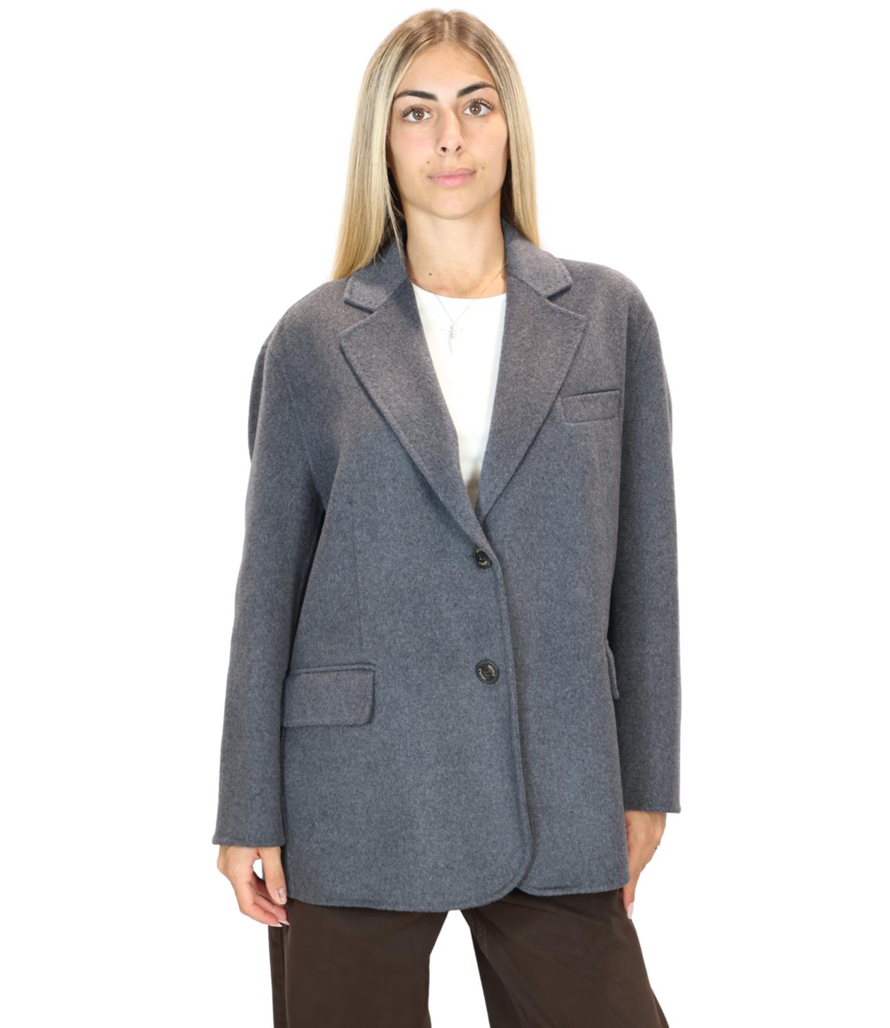 Vicolo Cappotto Antracite Donna