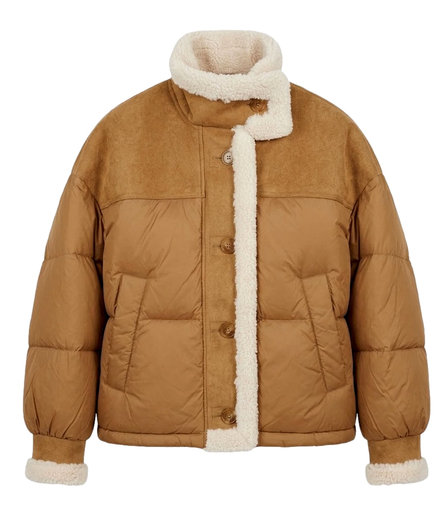 Vicolo Cappotto Cammello Donna