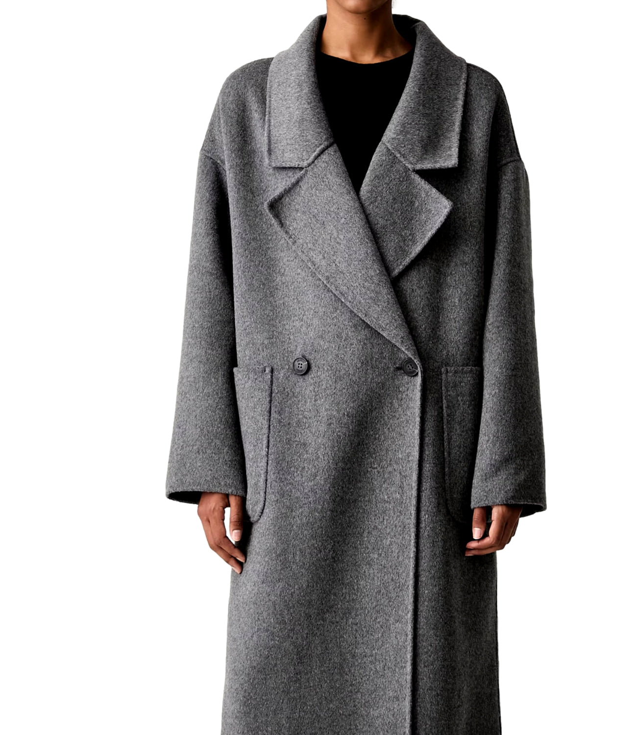 Vicolo Cappotto Grigio Donna