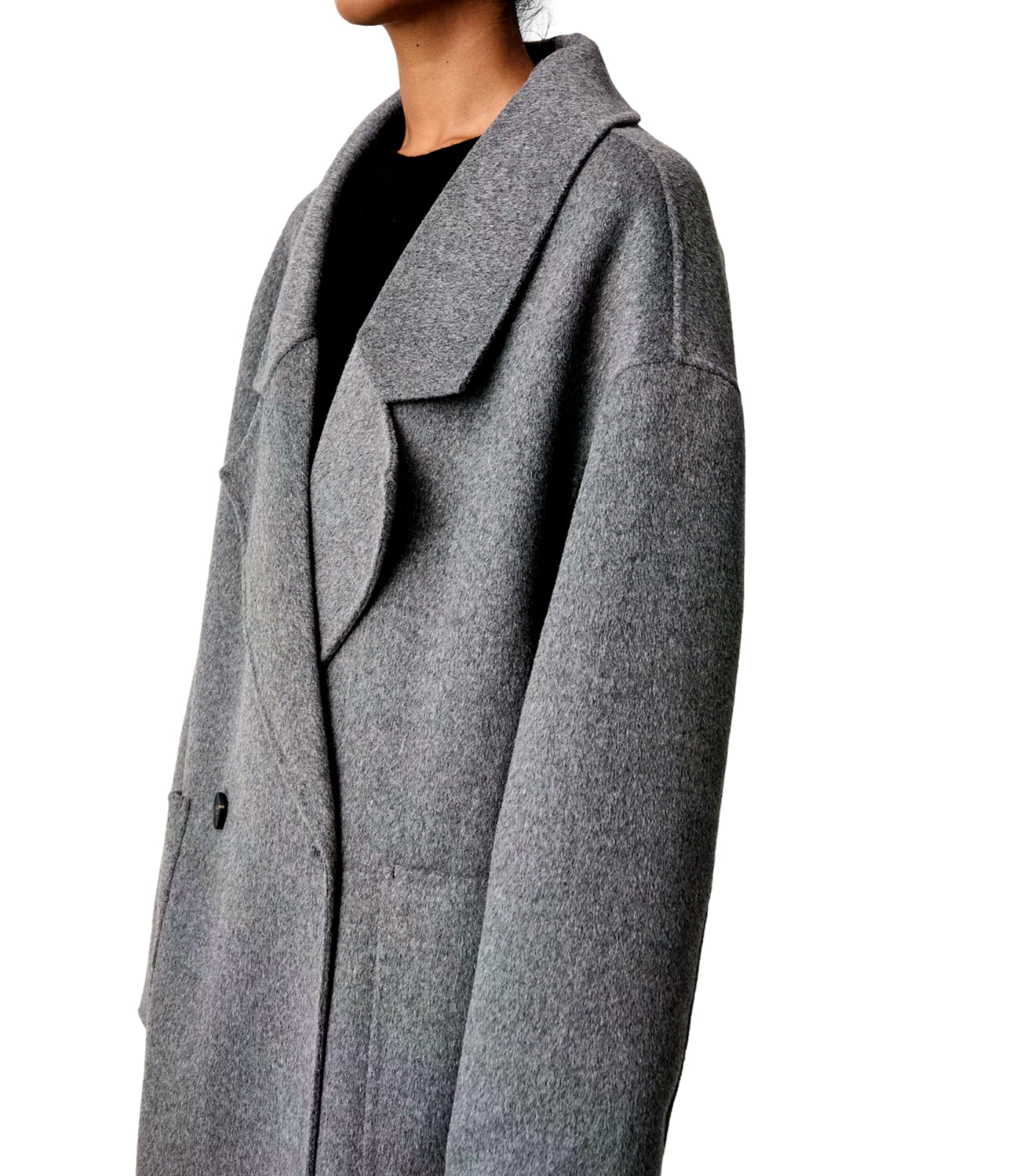 Vicolo Cappotto Grigio Donna