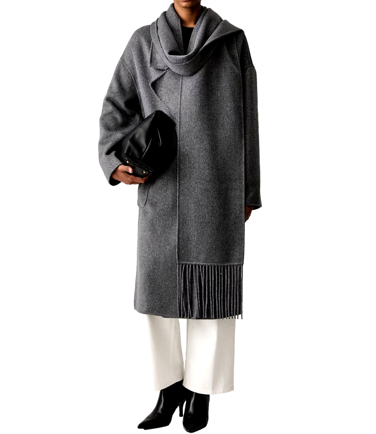 Vicolo Cappotto Grigio Donna