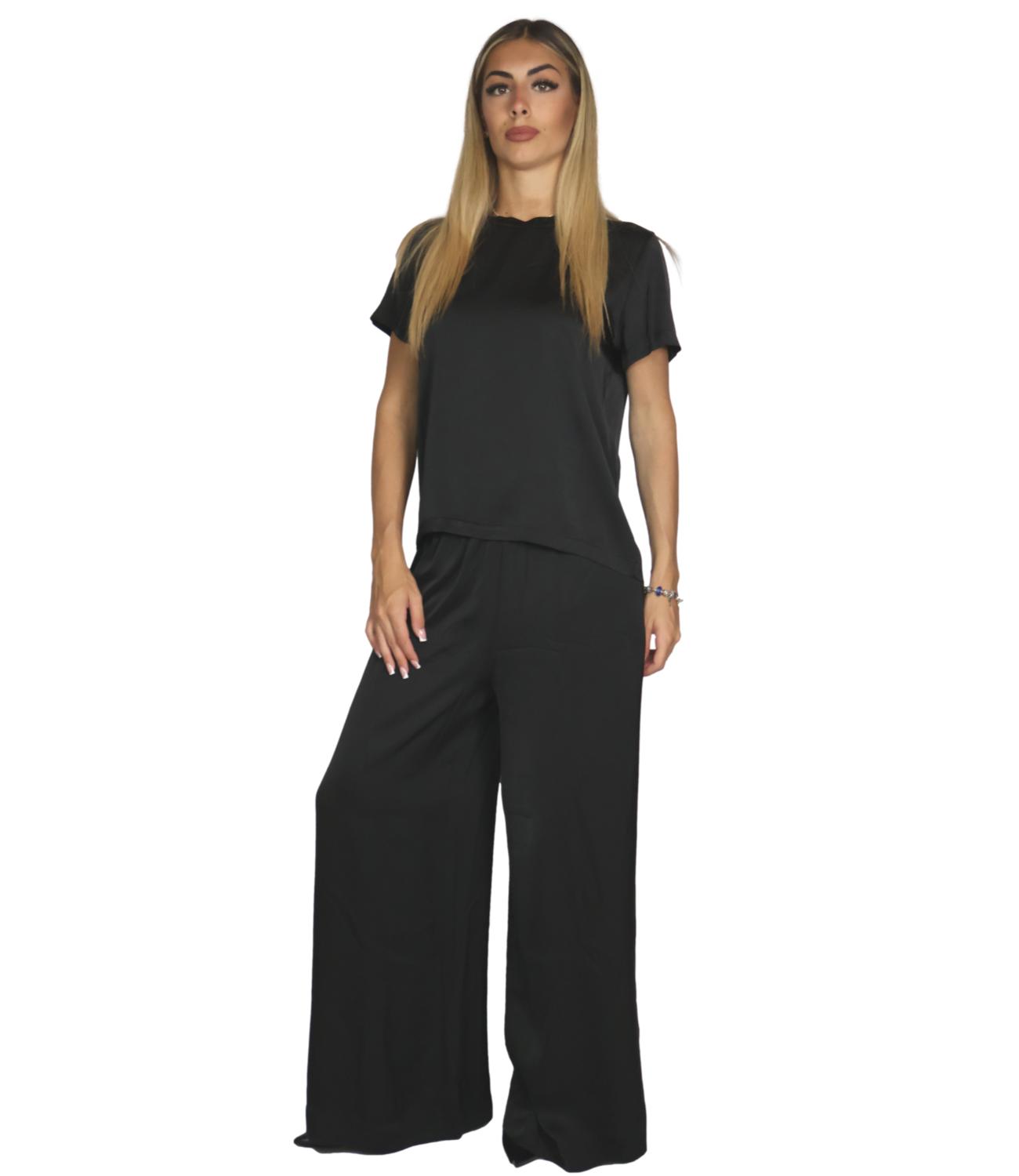 Vicolo T-shirt Nero Donna
