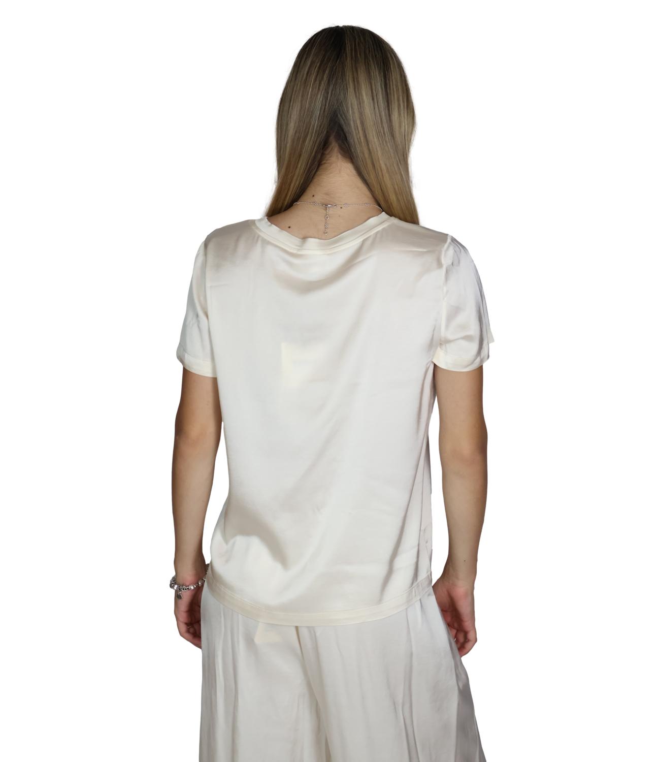 Vicolo T-shirt Panna Donna