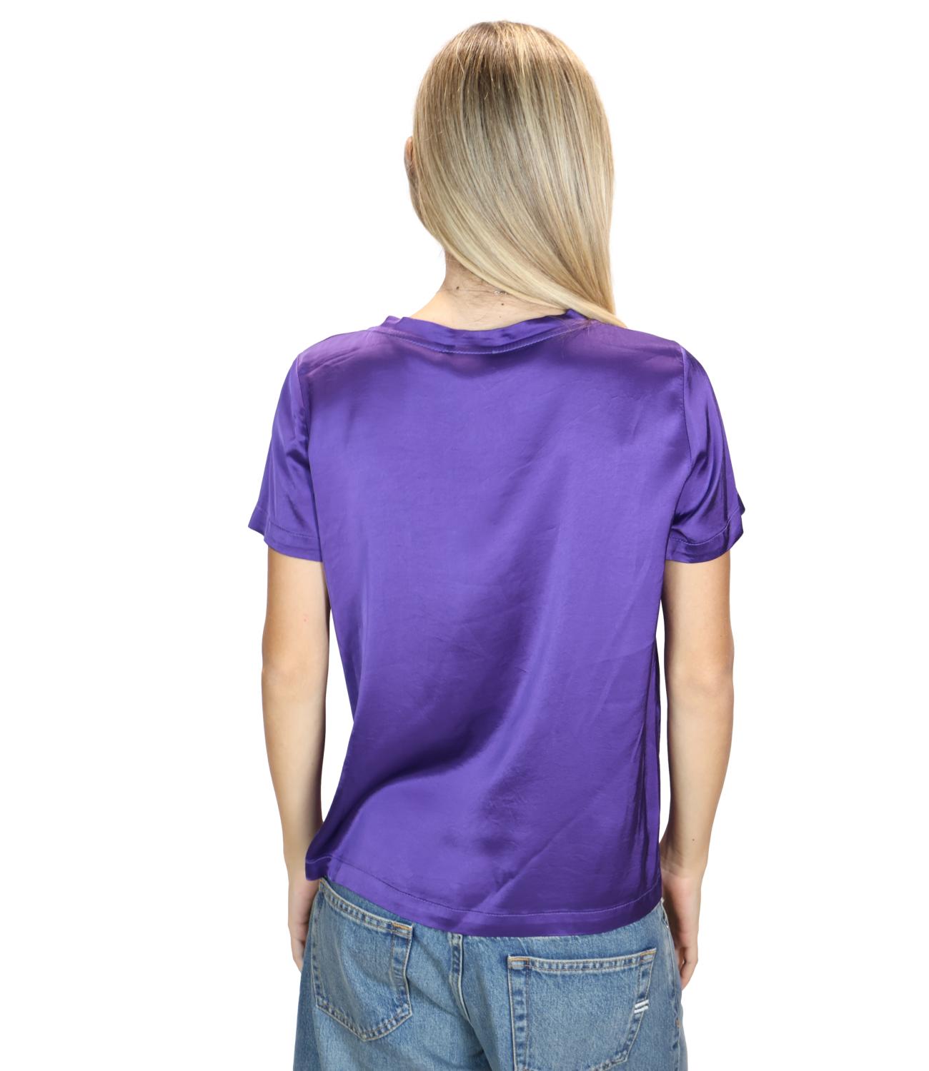 VICOLO t-shirt viola donna