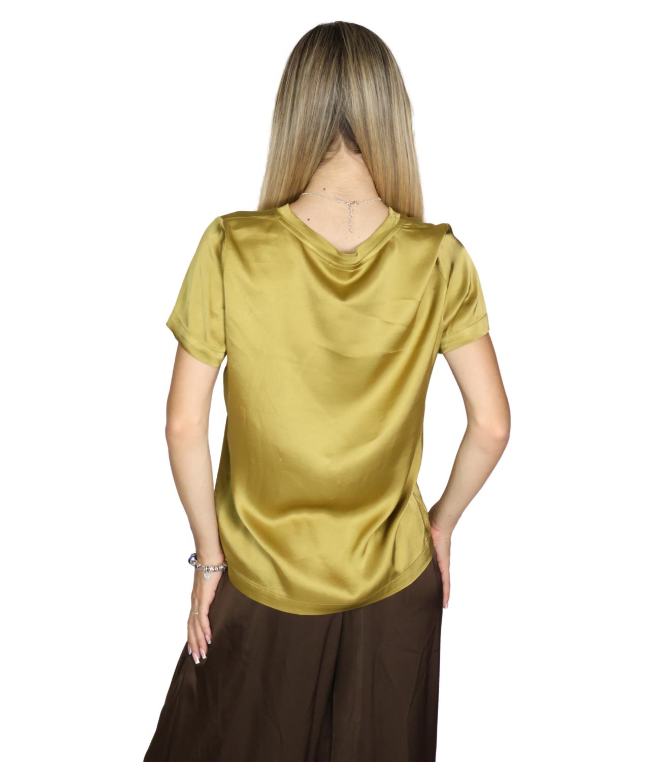 Vicolo T-shirt Verde Oliva Donna