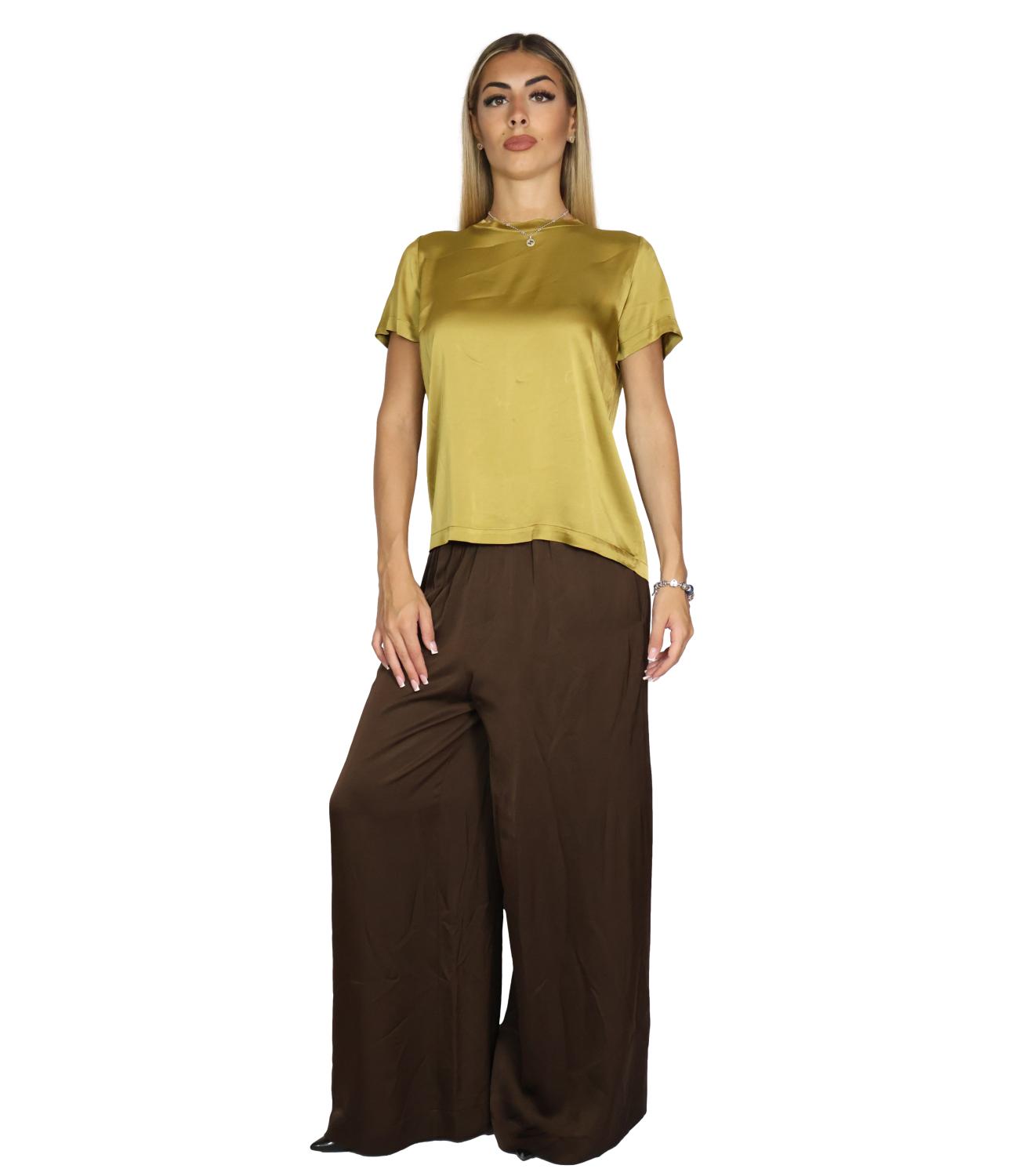 Vicolo T-shirt Verde Oliva Donna