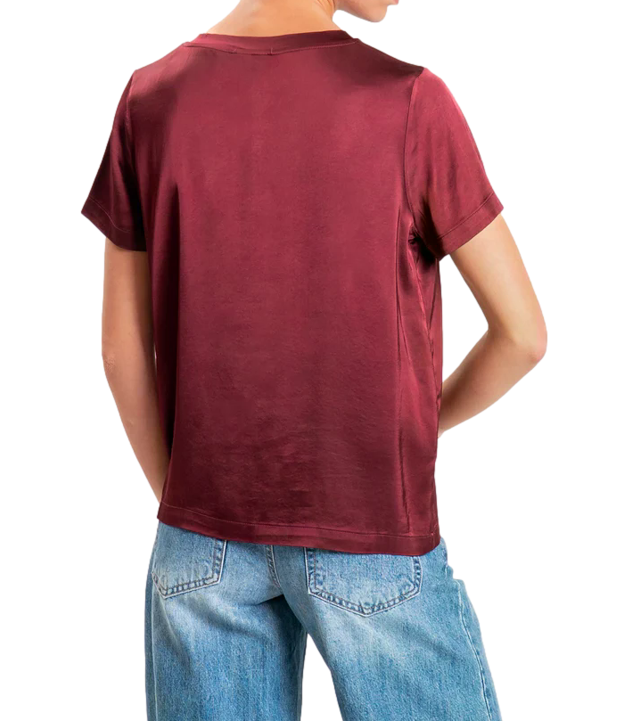 Vicolo T-shirt Bordeaux Donna