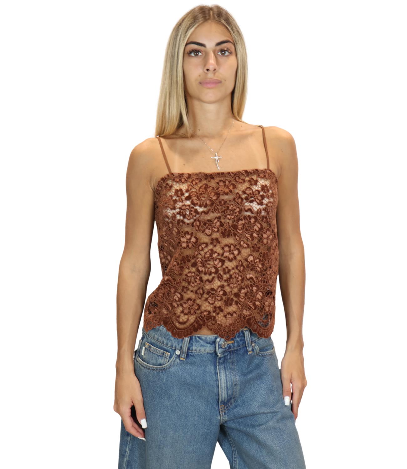 Vicolo Canotta Pizzo Cuoio Donna