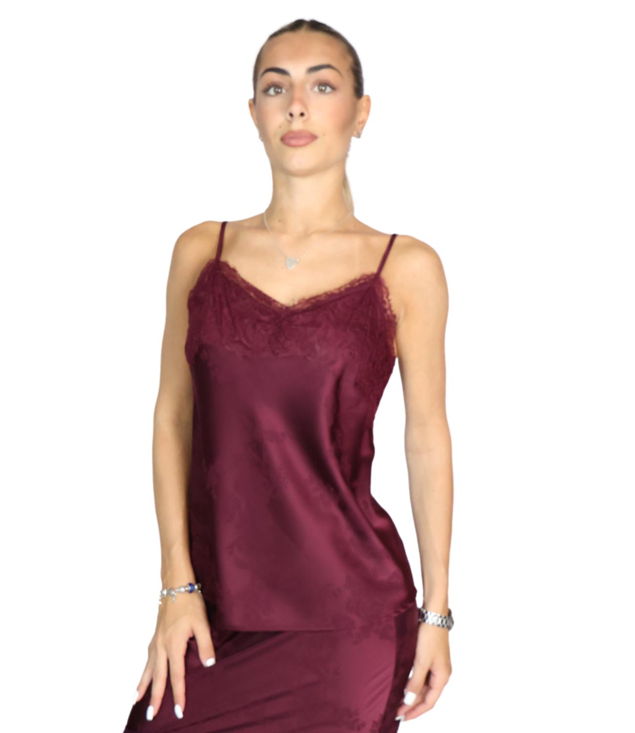 Vicolo Canotta bordeaux Donna