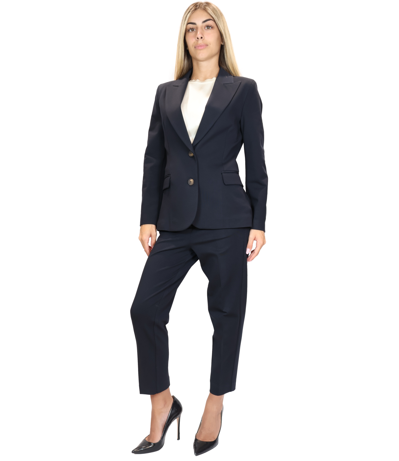 Vicolo Pantalone Blu Donna