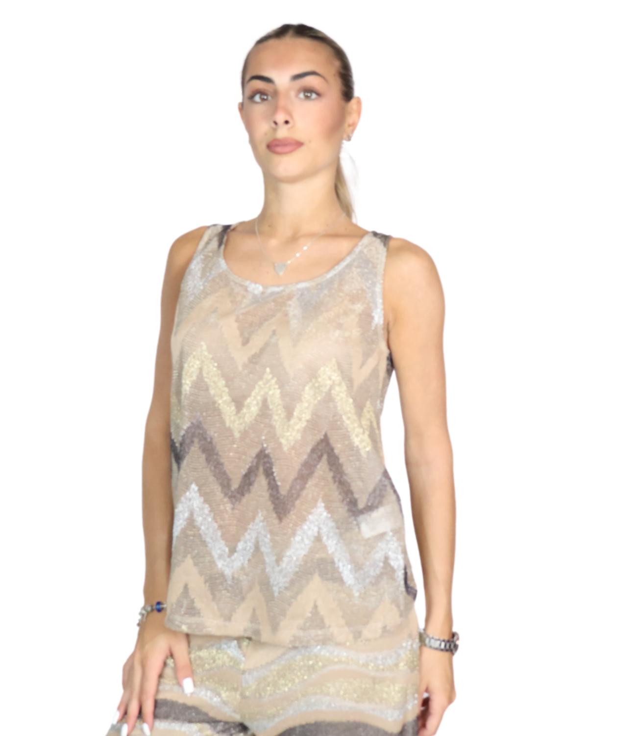 Vicolo Canotta lurex Donna