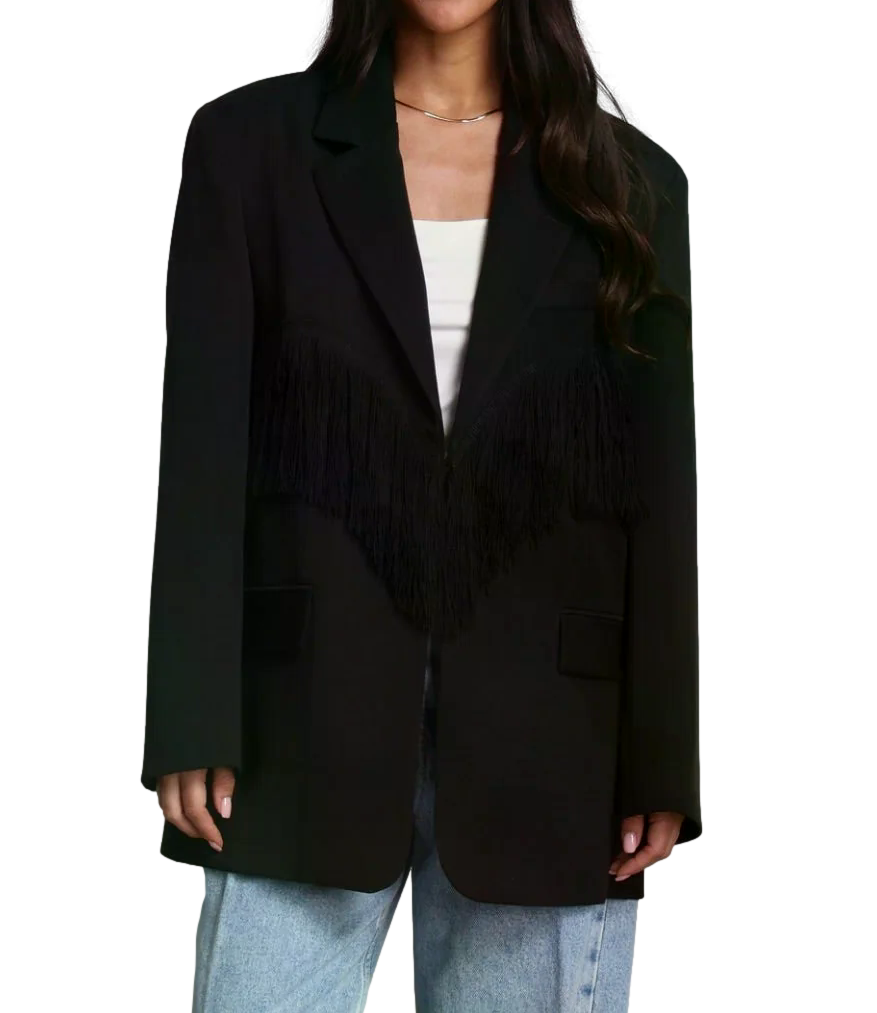 Vicolo Giacca Nero Donna