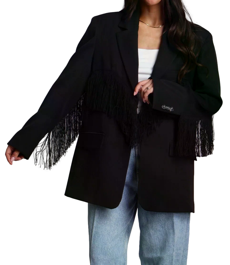 Vicolo Giacca Nero Donna
