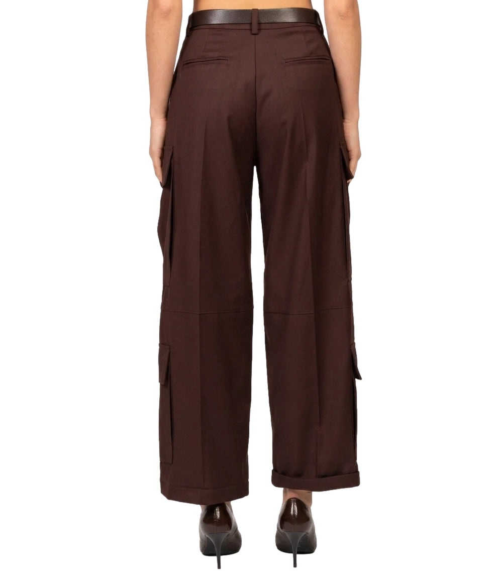Vicolo Pantalone Cargo Moro Donna