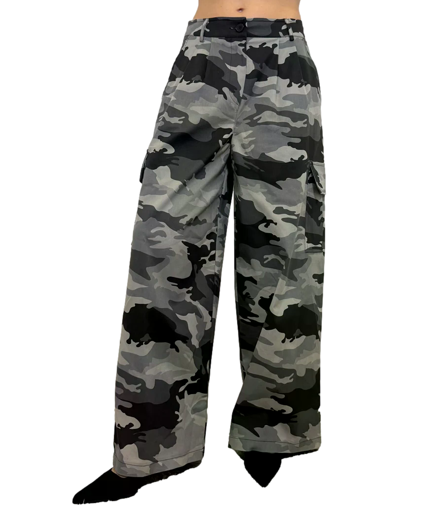 Vicolo Pantalone Grigio Donna