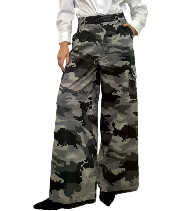 Vicolo Pantalone Grigio Donna