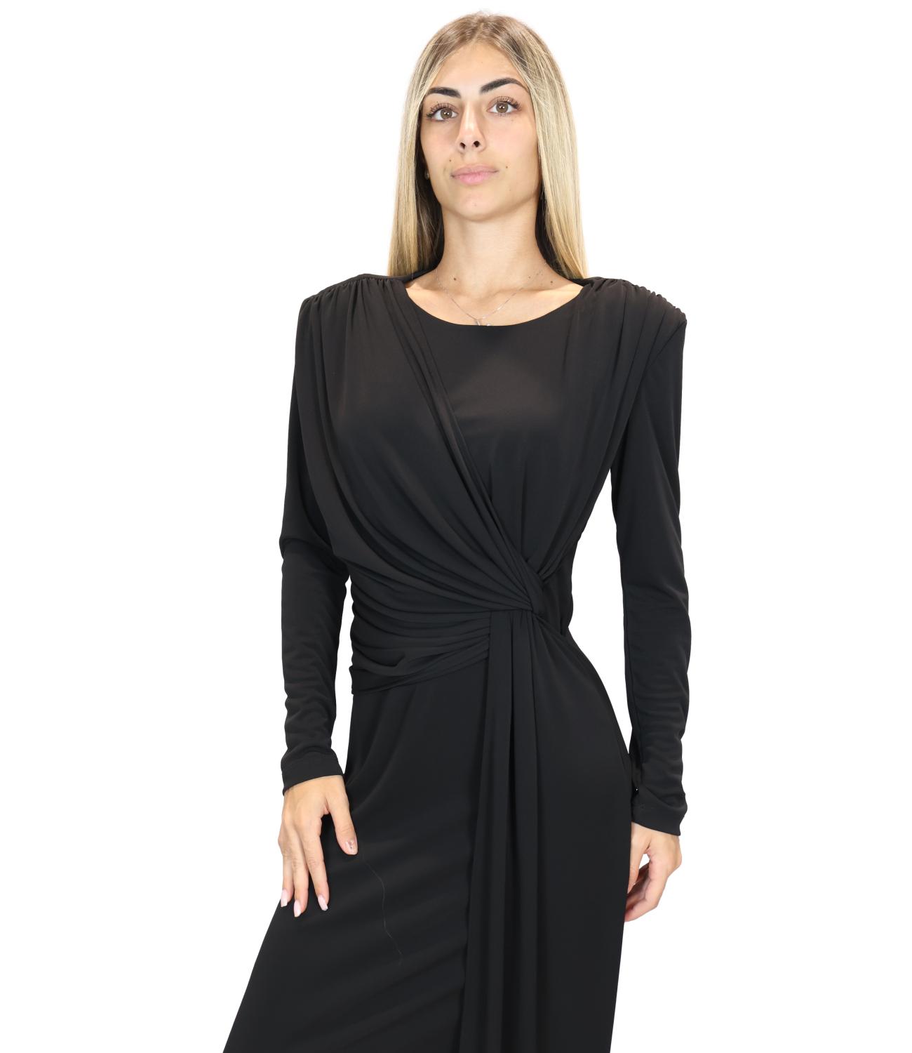 Vicolo Abito Nero Donna