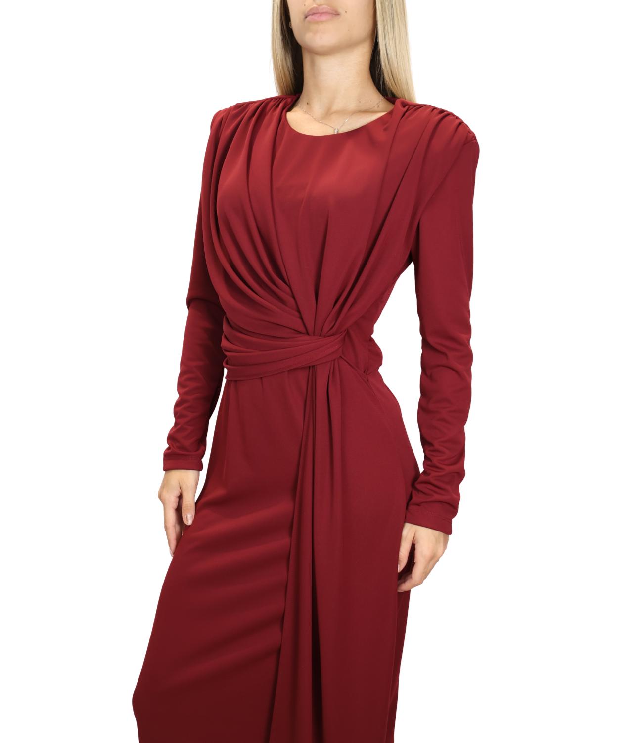 Vicolo Abito Bordeaux Donna