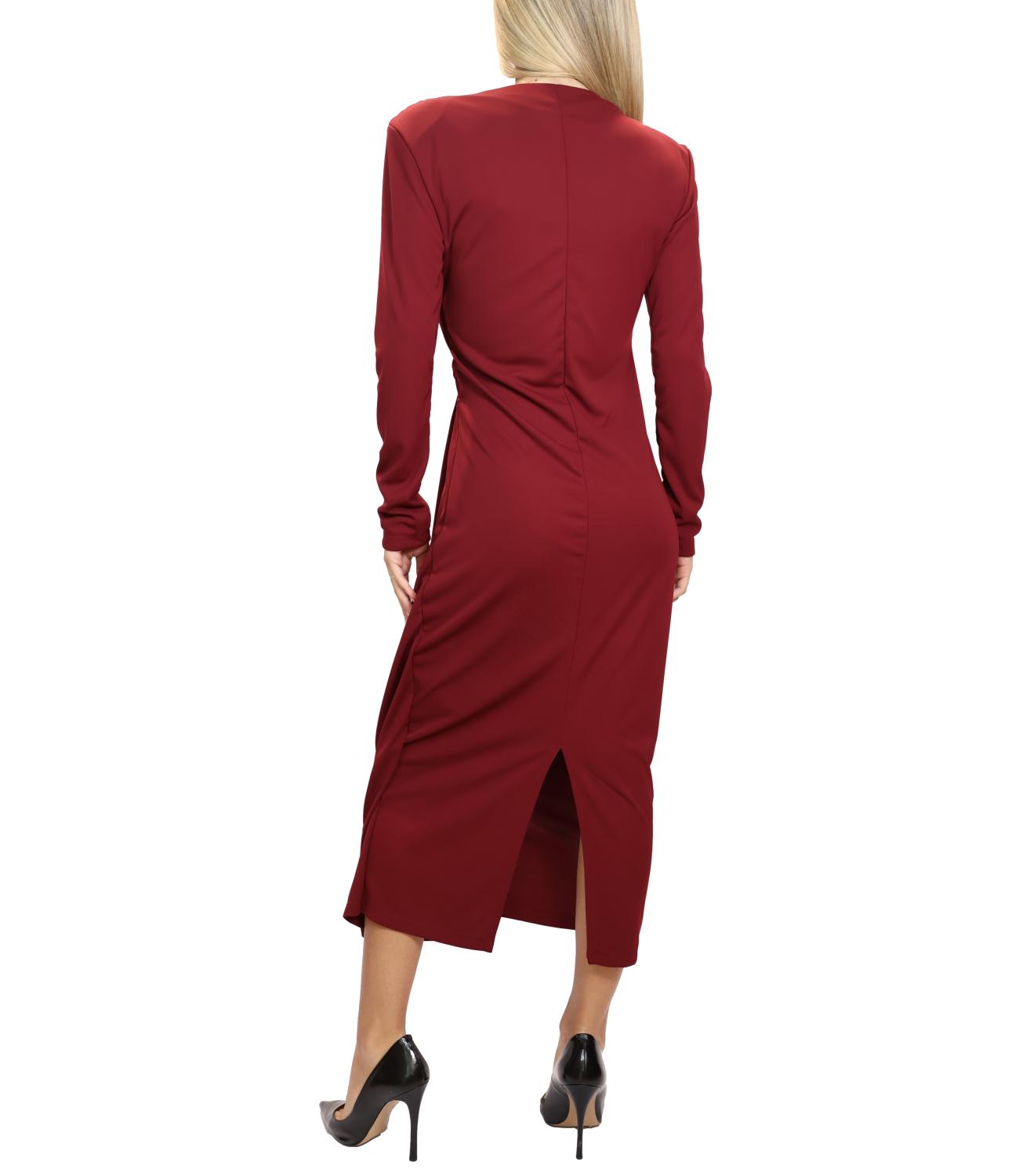 Vicolo Abito Bordeaux Donna