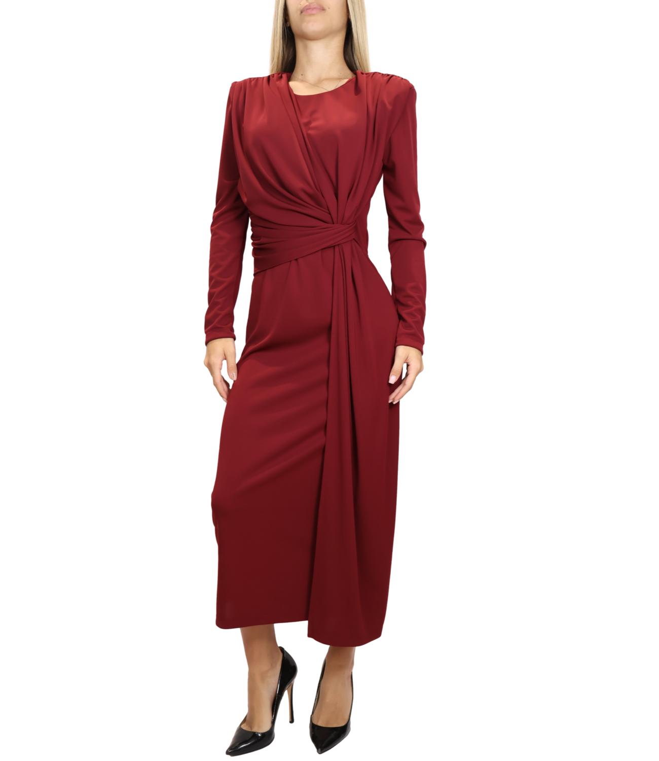 Vicolo Abito Bordeaux Donna