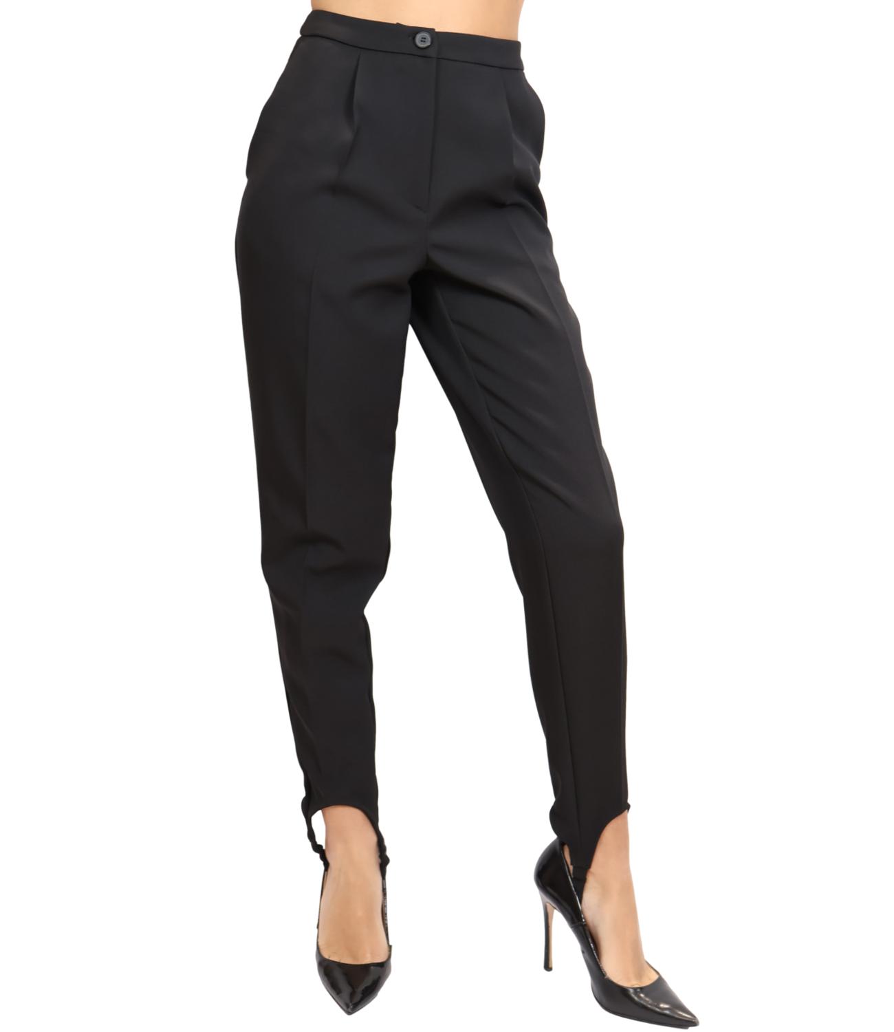 Vicolo Leggings Nero Donna