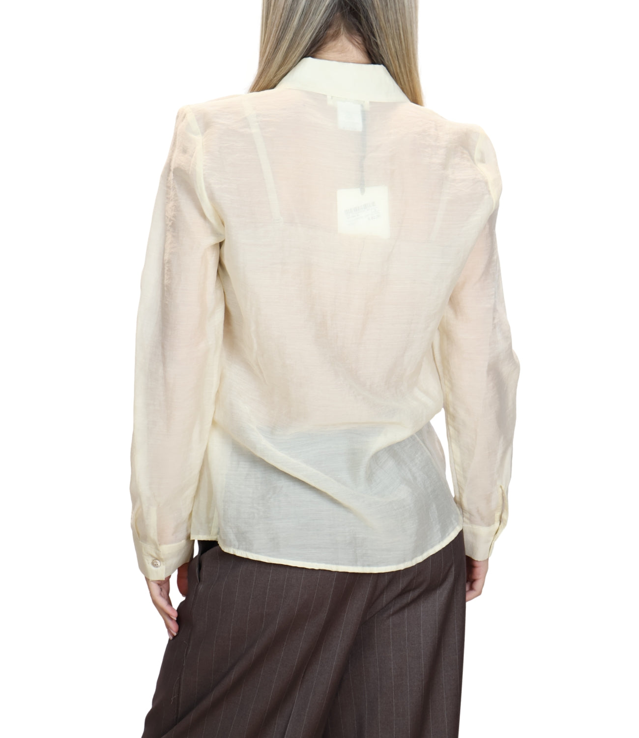 Vicolo Camicia Vaniglia Donna