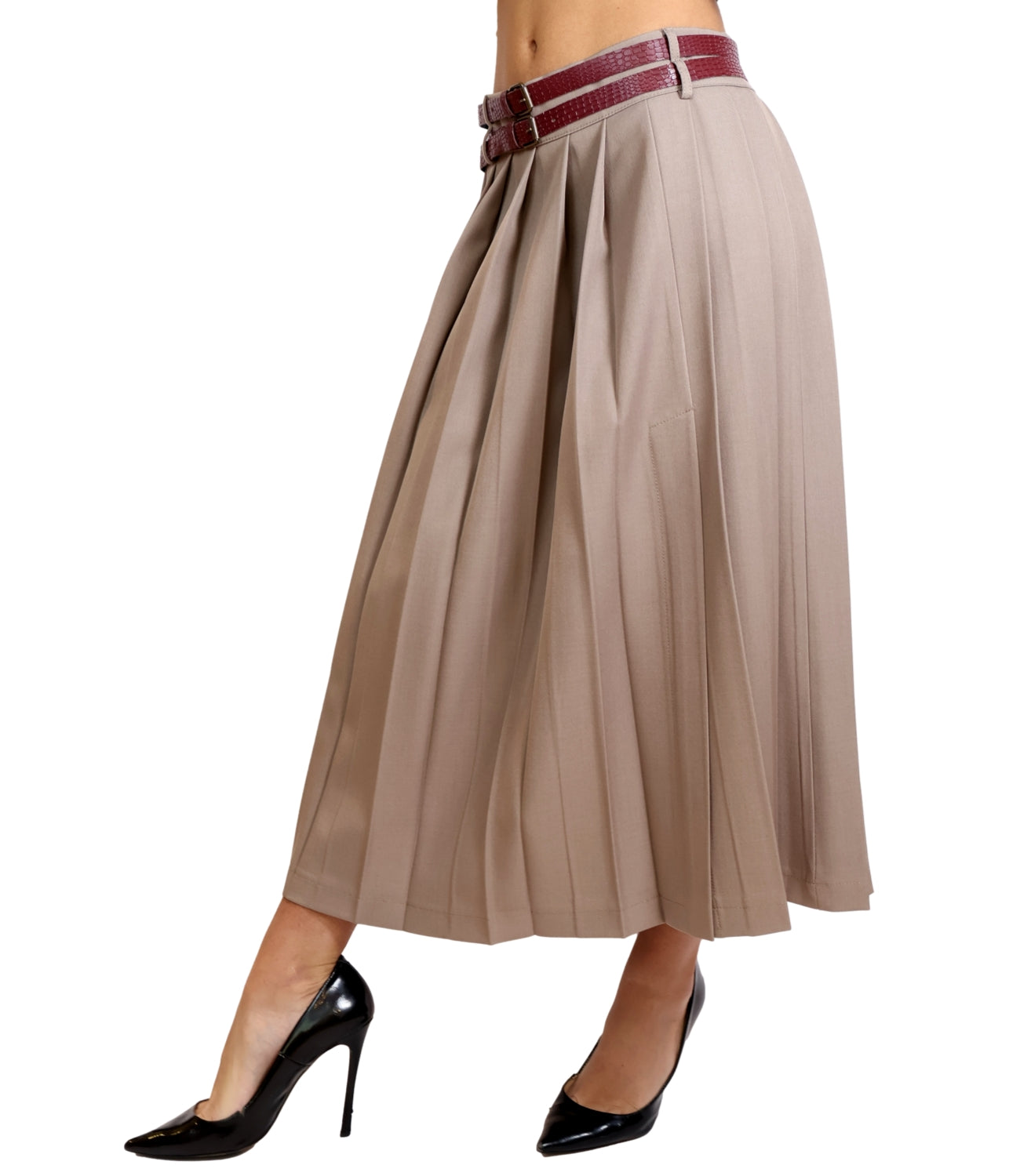 Vicolo Gonna Beige Donna