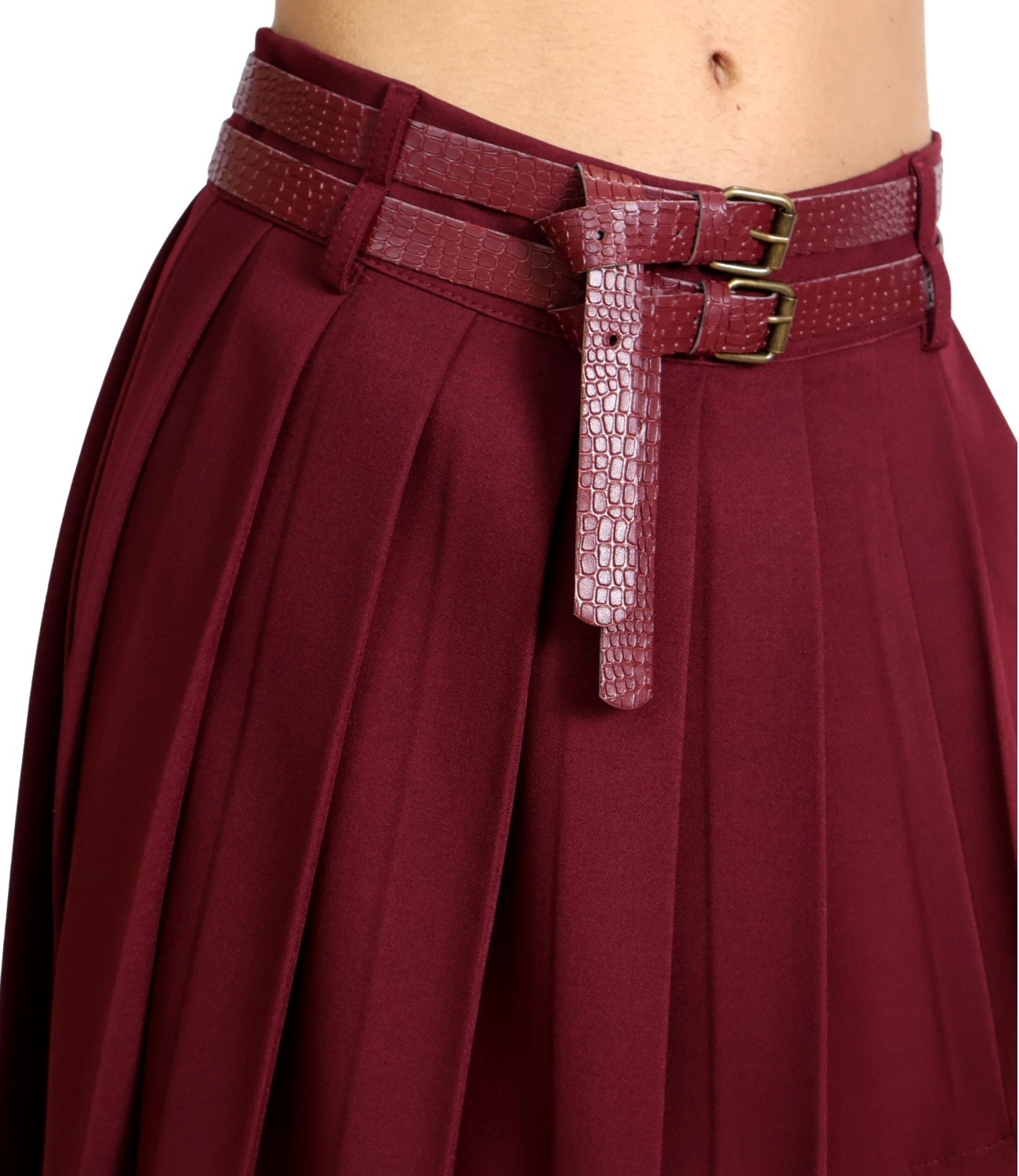 Vicolo Gonna Bordeaux Donna