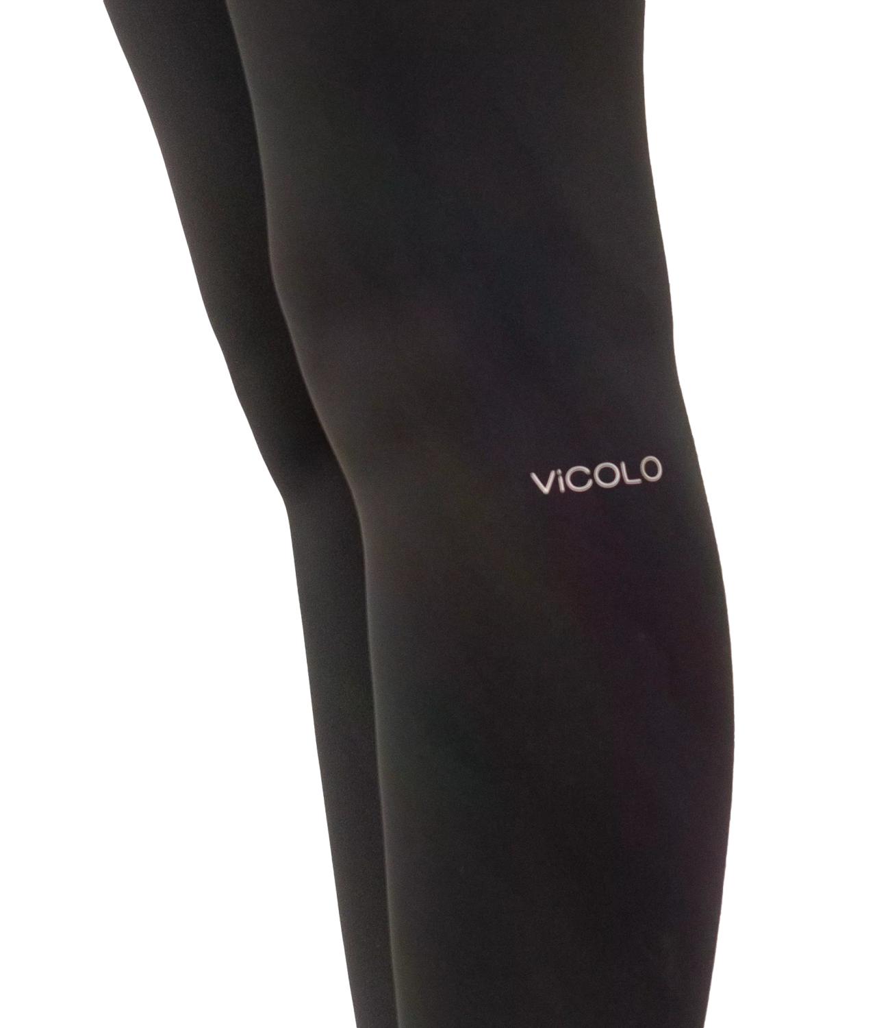 Vicolo Leggings Nero Donna