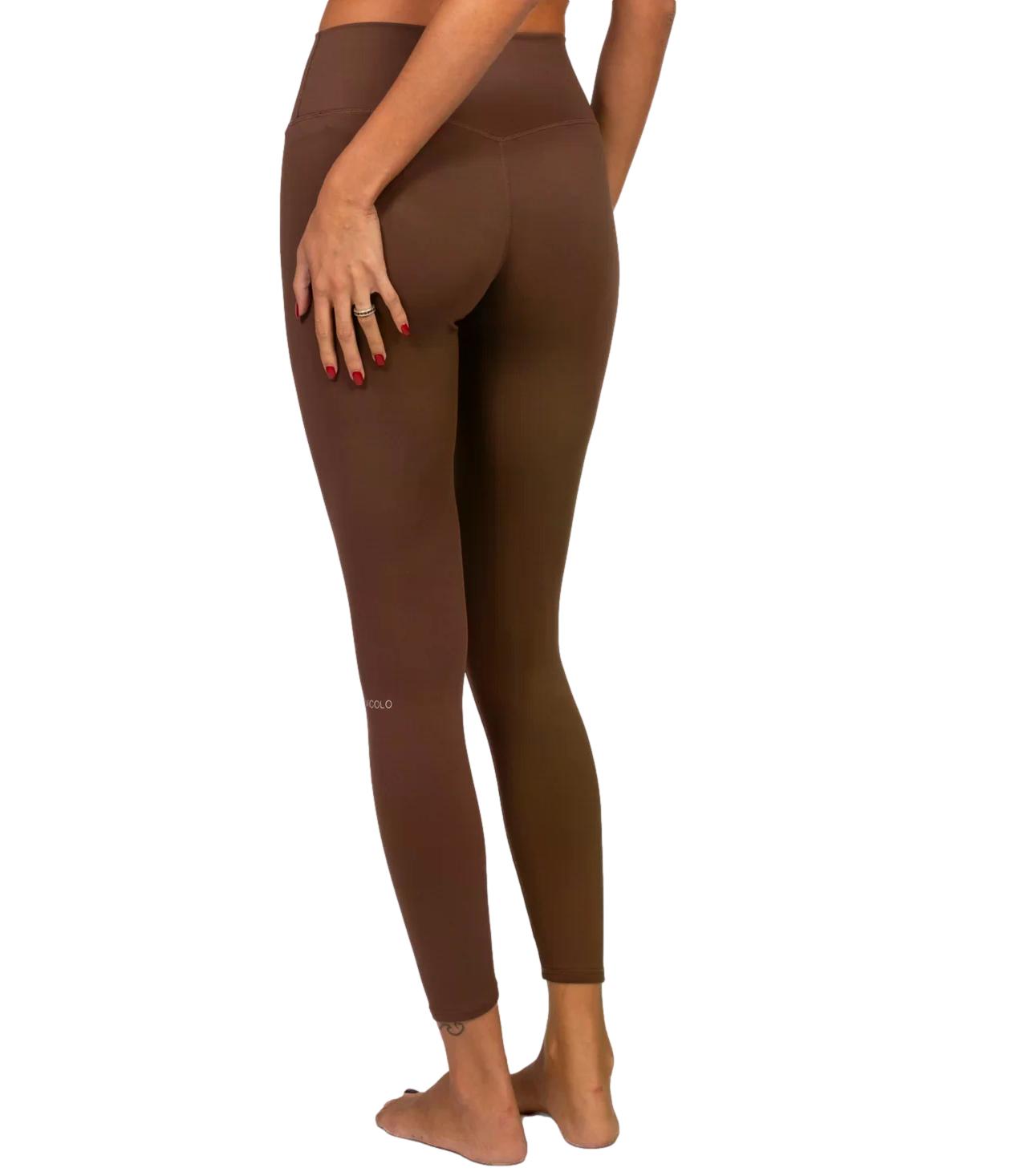 Vicolo Leggings Tabacco Donna