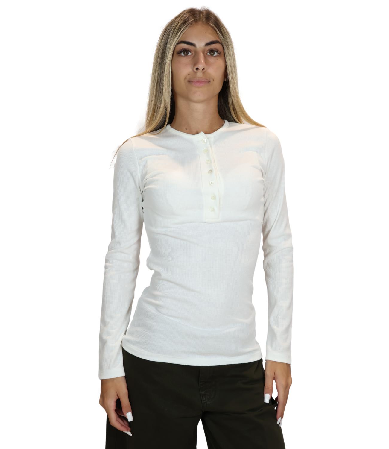 Vicolo T-shirt Serafino Naturale Donna