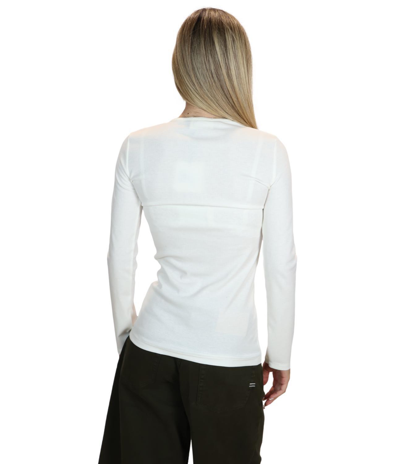 Vicolo T-shirt Serafino Naturale Donna