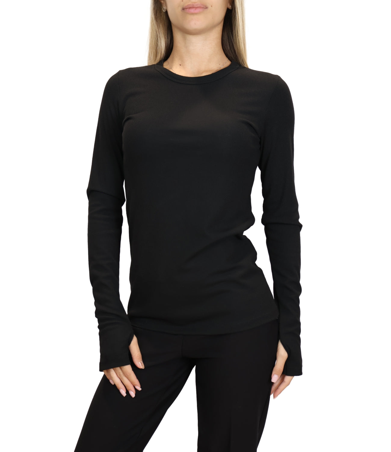 Vicolo Top Nero Donna